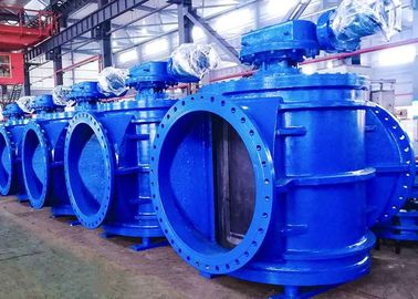 AWWA DN1400 صمام وصلة المياه الصافية التسرب / صمام وصلة الميناء الكامل لا ينكمش الميناء خسارة رأس منخفضة