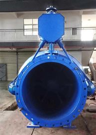 DN1000 وظيفة التخفيف من الصوت صمام مخروط ثابت ، صمام تنظيم الحرارة ماكس 120 ° C